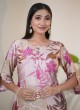 Dusty Rose Pink Printed Kurti For Women